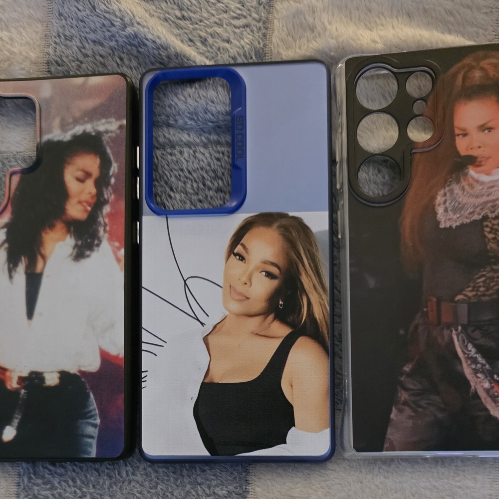 Celebrity Portrait Phone Case - Black and Blue